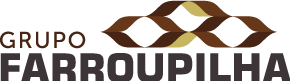 A imagem apresenta o logotipo da renomada Empresa Grupo Farroupilha referência no setor Agropecuário Nacional.