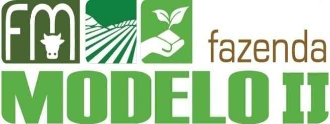 A imagem apresenta o logotipo da renomada Empresa Fazenda Modelo II referência no setor Agropecuário.