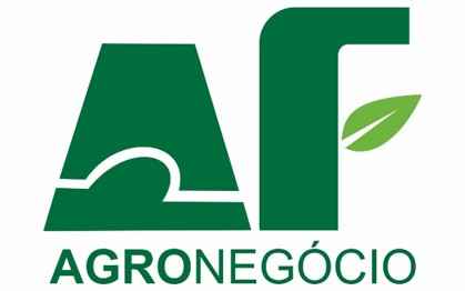 A imagem apresenta o logotipo da renomada Empresa AF Agronegócio referência no setor Agropecuário.