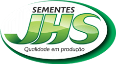 A imagem apresenta o logotipo da renomada Empresa Sementes JHS referência no setor Agropecuário Nacional.